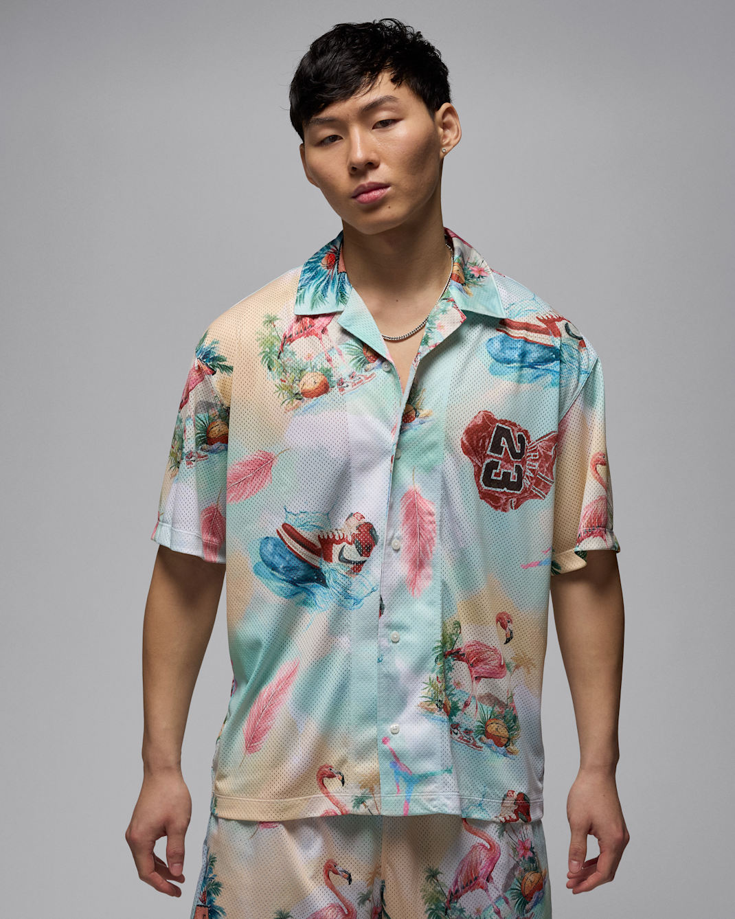 Playera estampada para hombre Jordan Essentials - Vela/Azul glacial