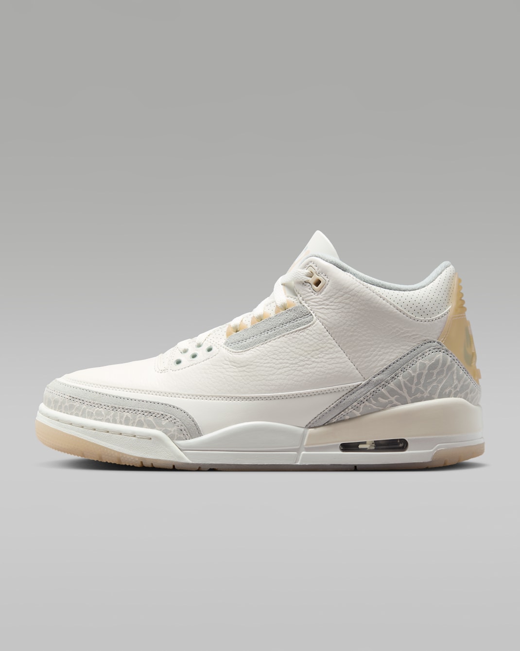 Air Jordan 3 Retro Craft 'Ivory' Men's Shoes - Ivory/Cream/Grey Mist