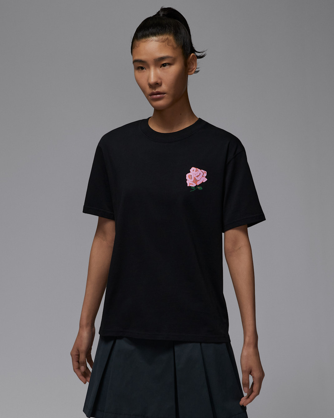 ジョーダン ウィメンズ グラフィック Tシャツ - ブラック