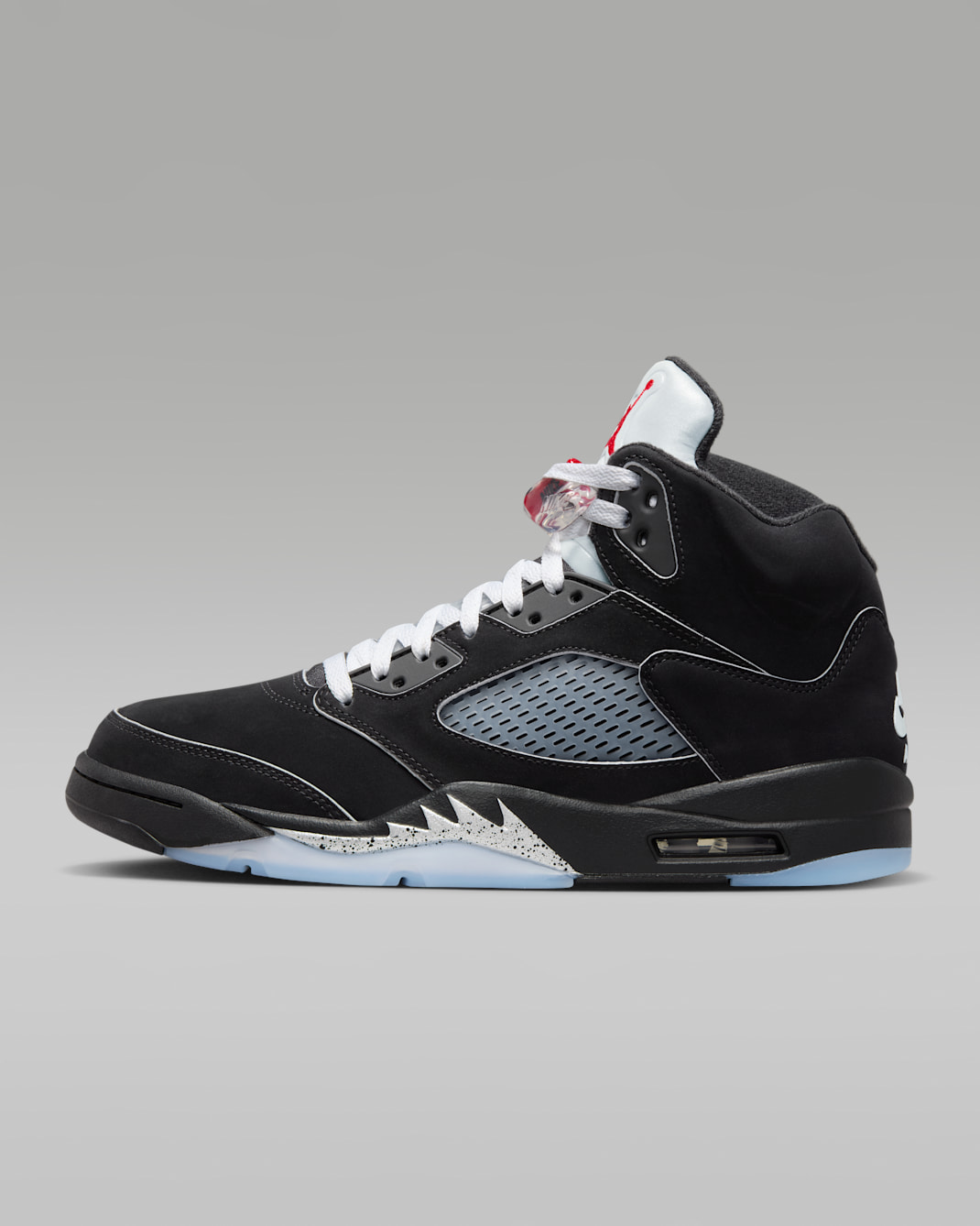 Air Jordan 5 Retro 'Reimagined' Men's Shoes - Black/Metallic Silver/Fire Red/White