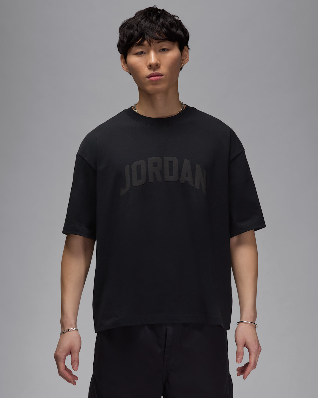 Jordan Flight Essentials T-skjorte til herre - Svart/Svart