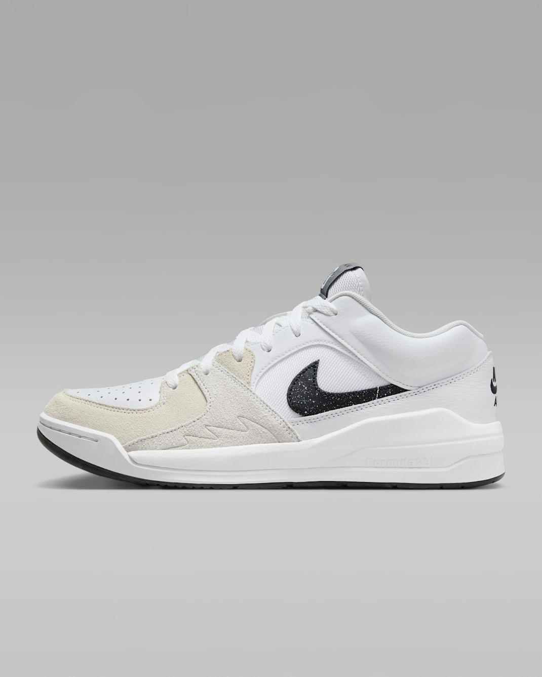 조던 스타디움 90 남성 신발 - 화이트/쿨 그레이/블랙