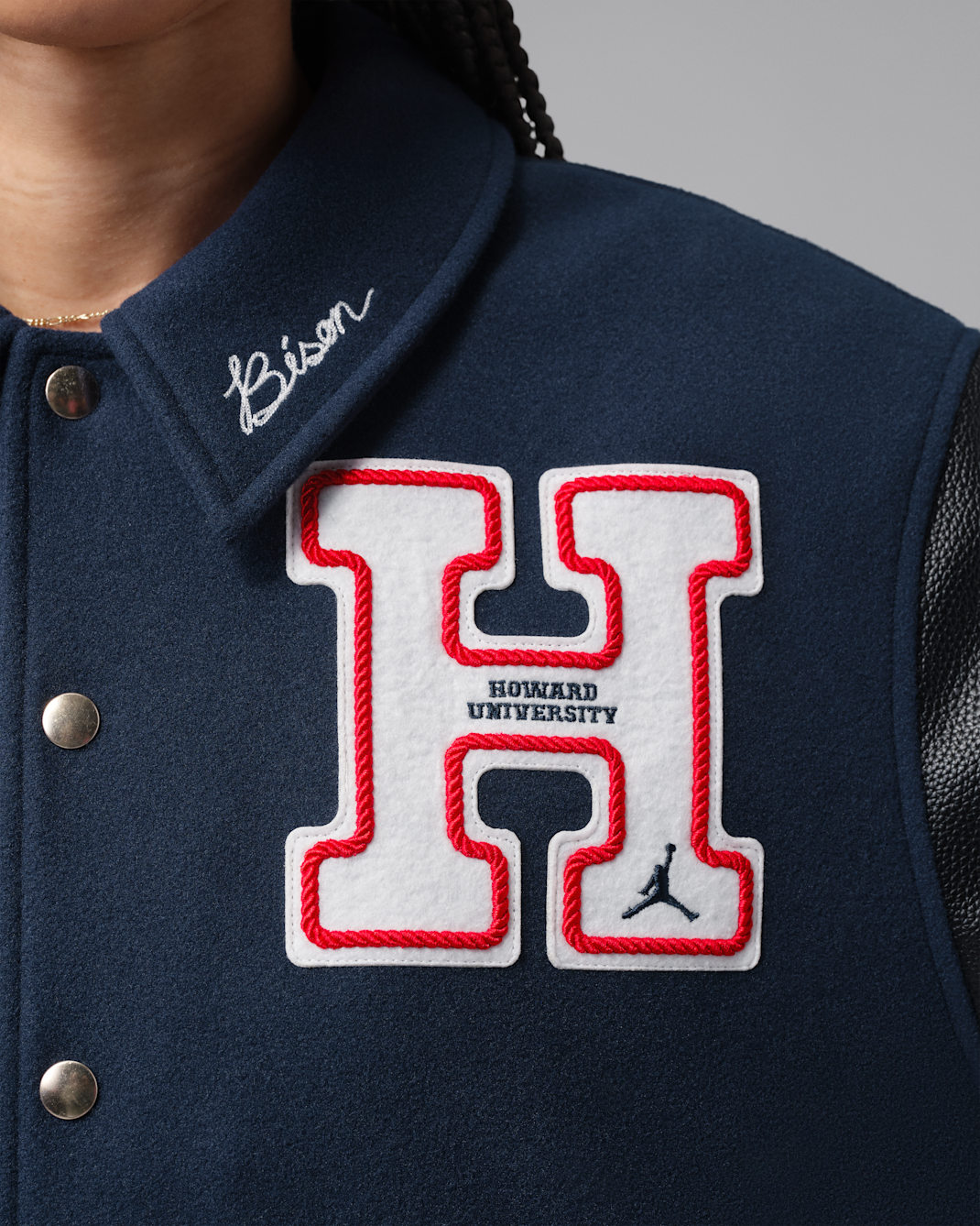 Jordan Flight x Howard University Men's Varsity Jacket