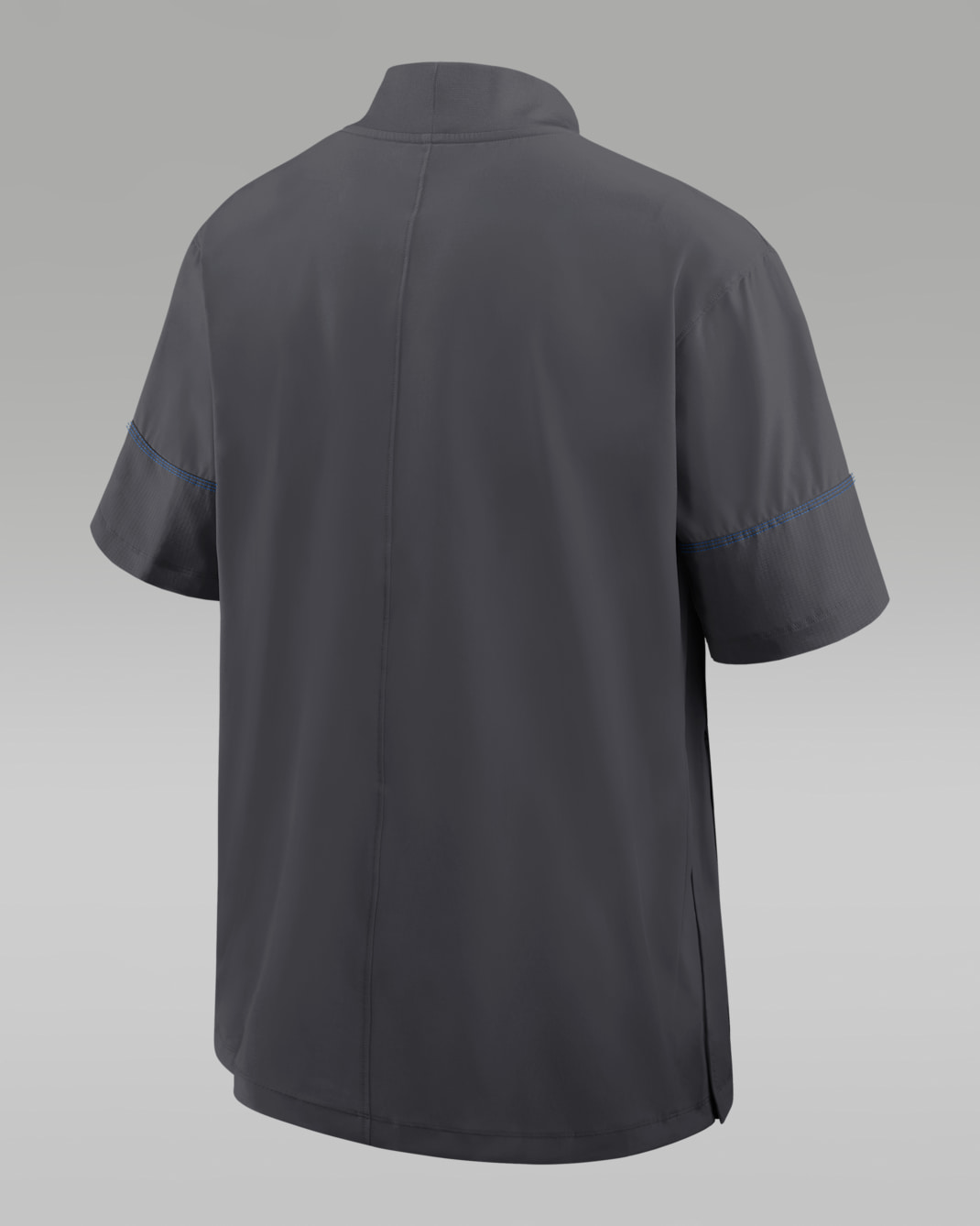 UCLA Sideline Coach Men's Jordan Brand College 1/2-Zip Short-Sleeve Hooded Jacket