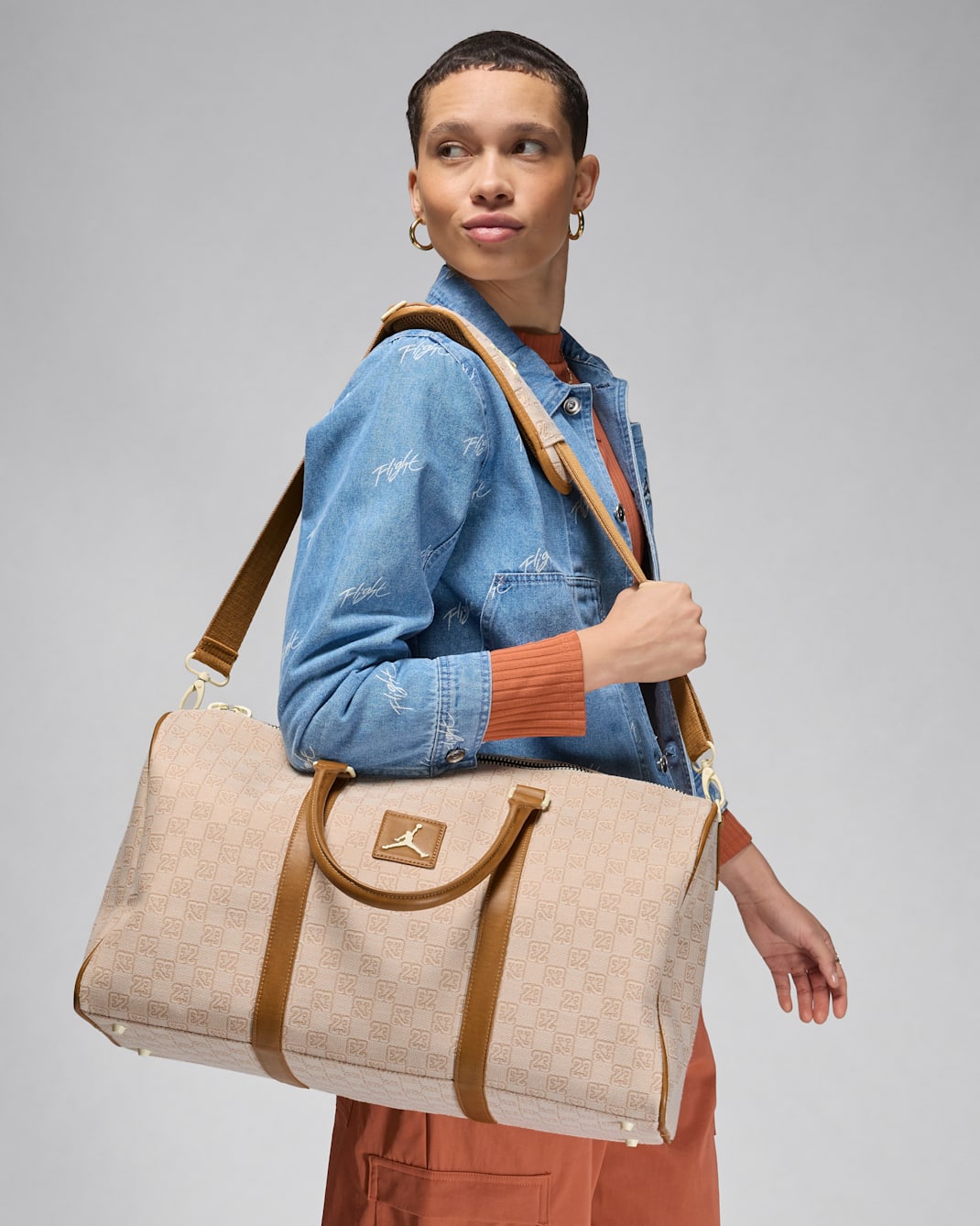 Bolsa de lona (25 L) Jordan Monogram - Leche de coco