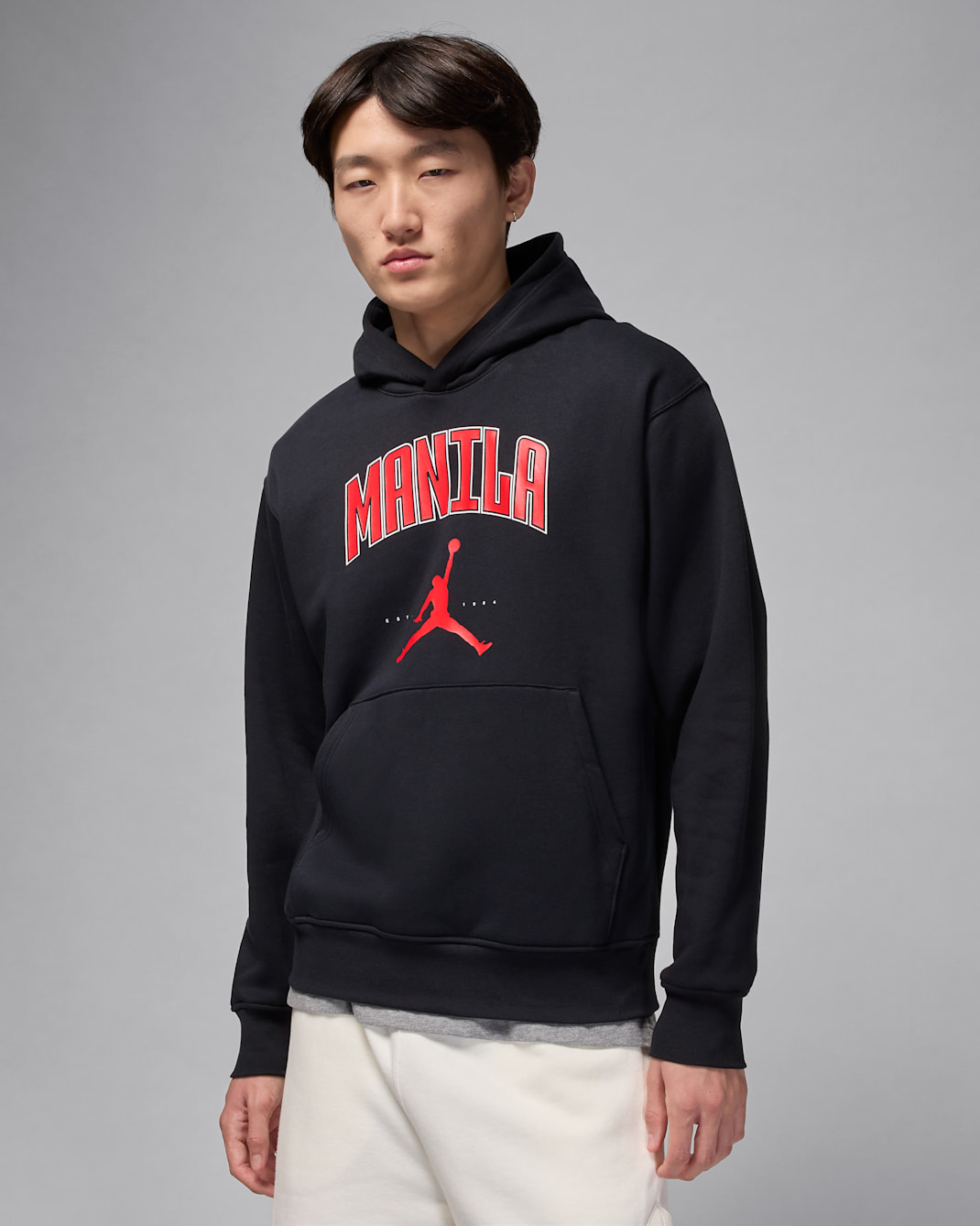 Jordan Men's Manila Fleece Pullover Hoodie - Black