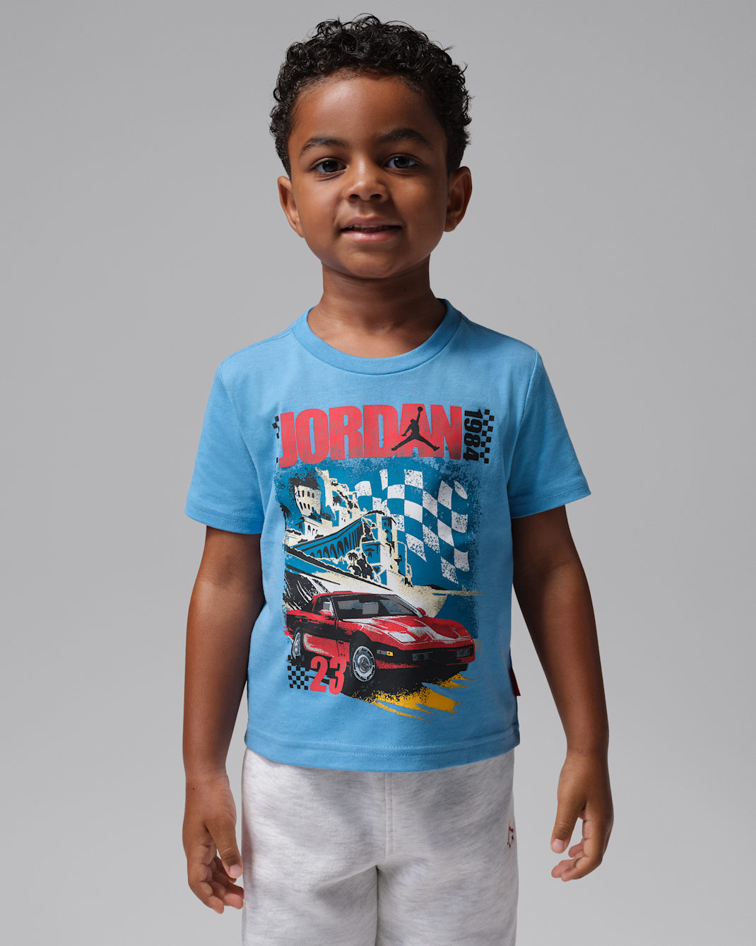 Jordan Toddler Brooklyn Auto '84 T-Shirt - Blue Beyond