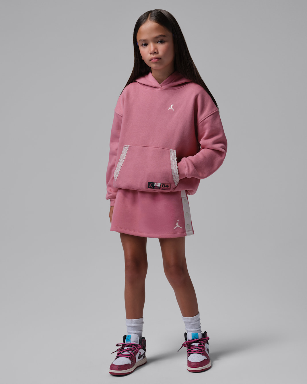 Jordan She's An All Star Litle Kids' Snap Skort