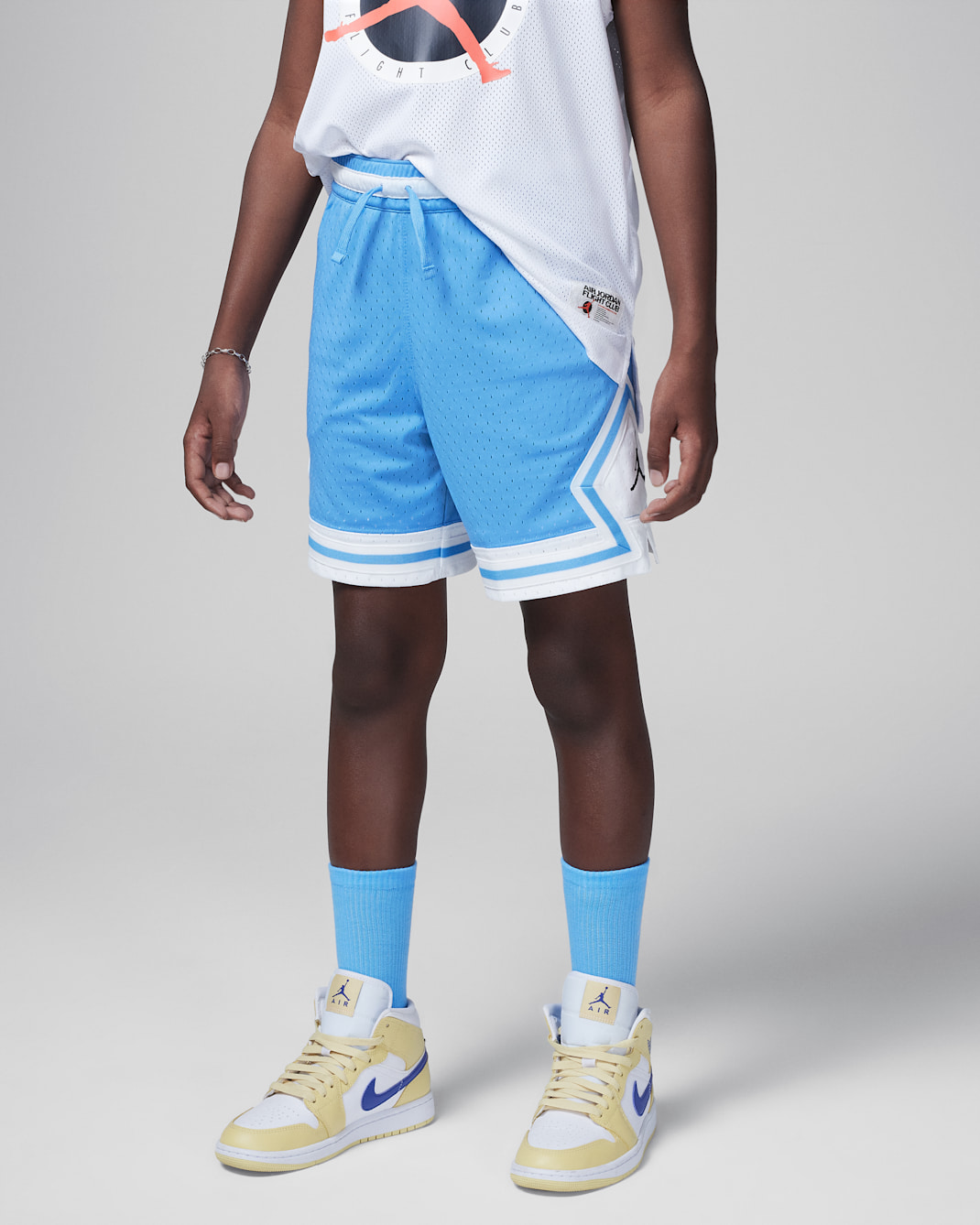Shorts Diamond Dri-FIT para niño talla grande Jordan Sport - Azul leyenda