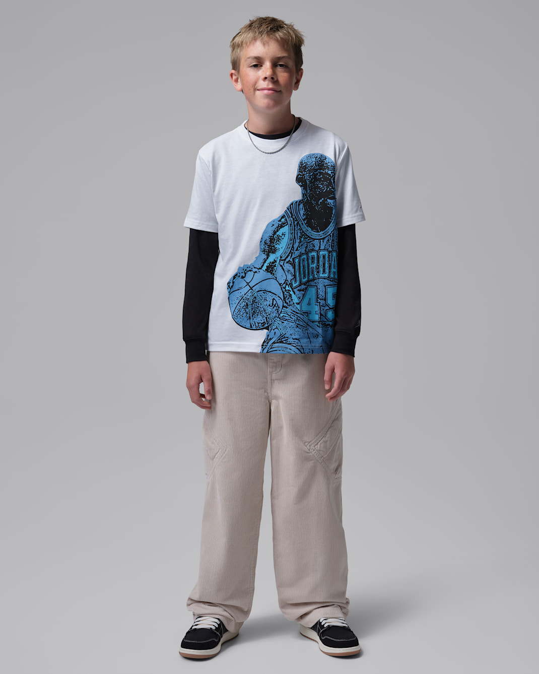 Jordan Big Kids' 45 Drive T-Shirt