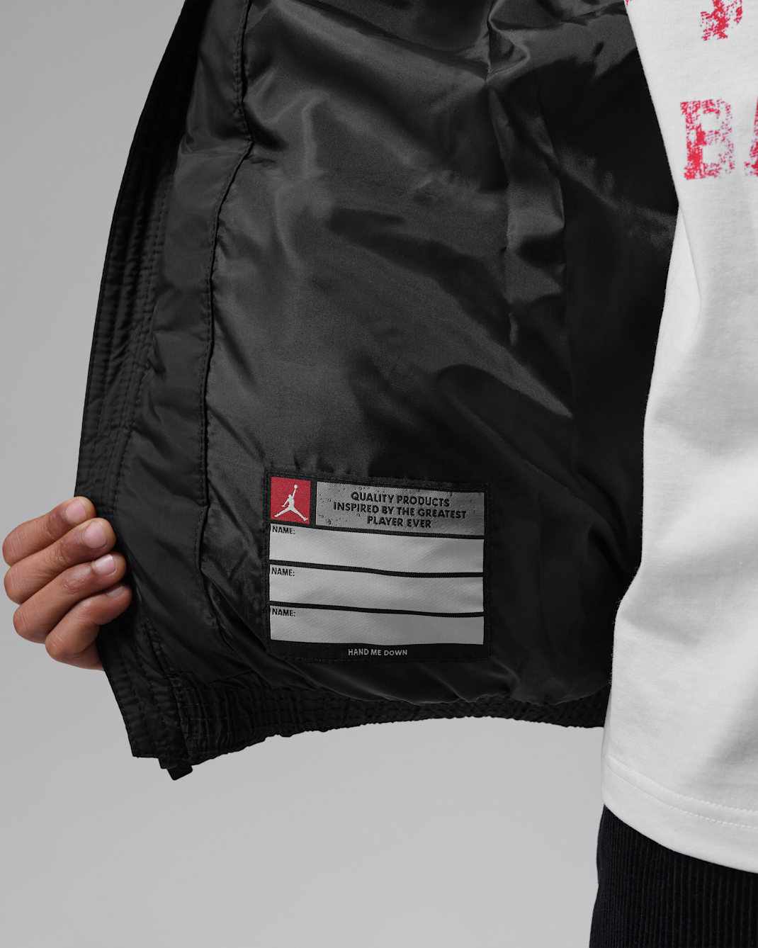 Jordan Big Kids' Brooklyn Graphic Puffer Jacket