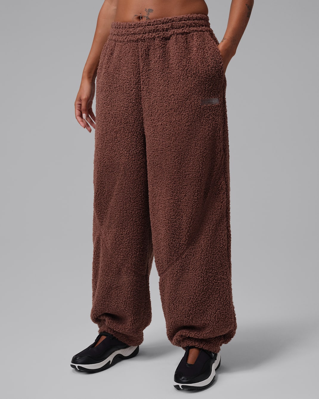Jordan Flight Fleece Women's Trousers - Fauna Brown