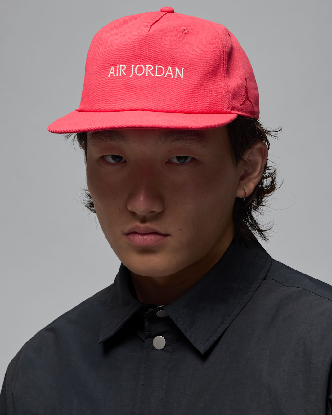 Gorra con visera plana sin estructura Air Jordan Pro - Rosa margarita/Vela