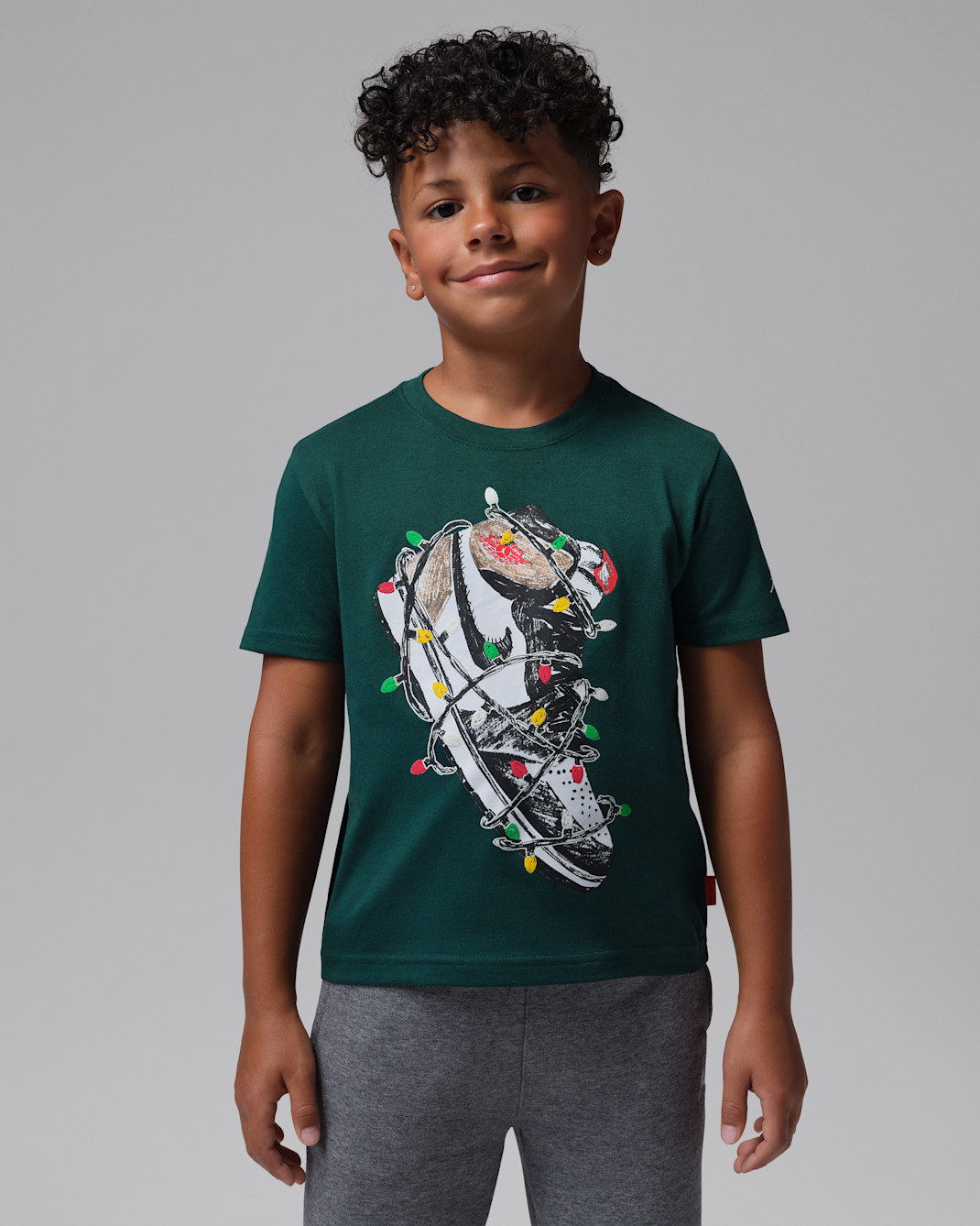 Jordan Little Kids' AJ1 T-Shirt - Midnight Spruce