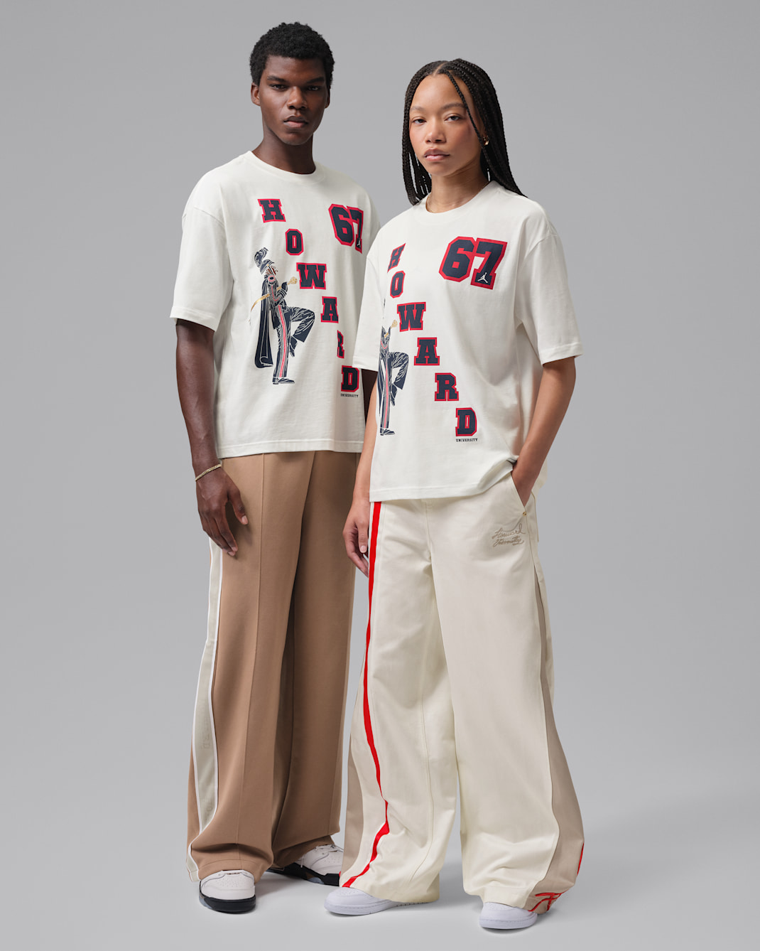 Jordan Flight x Howard University Men's Oversized T-Shirt