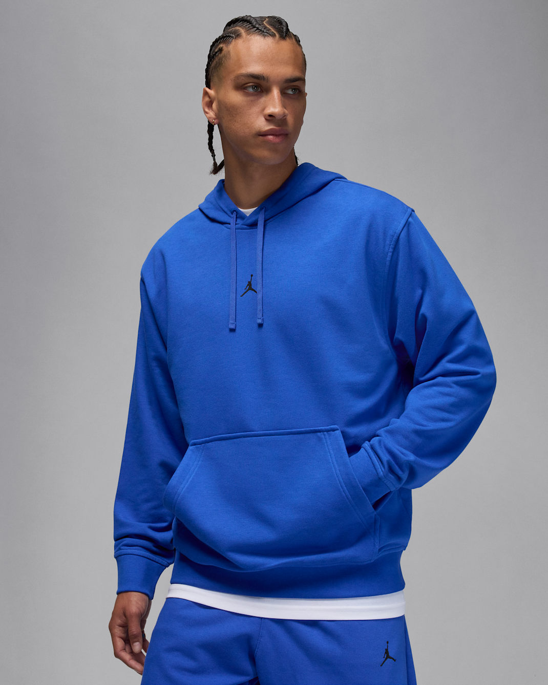 Sweat à capuche Dri-FIT Jordan Sport Crossover pour homme - Game Royal/Noir