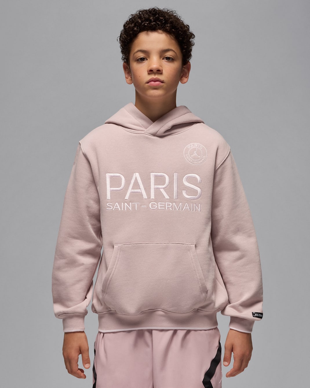 Jordan Paris Saint-Germain Statement Fleece-Hoodie (ältere Kinder, Jungen) - Particle Rose