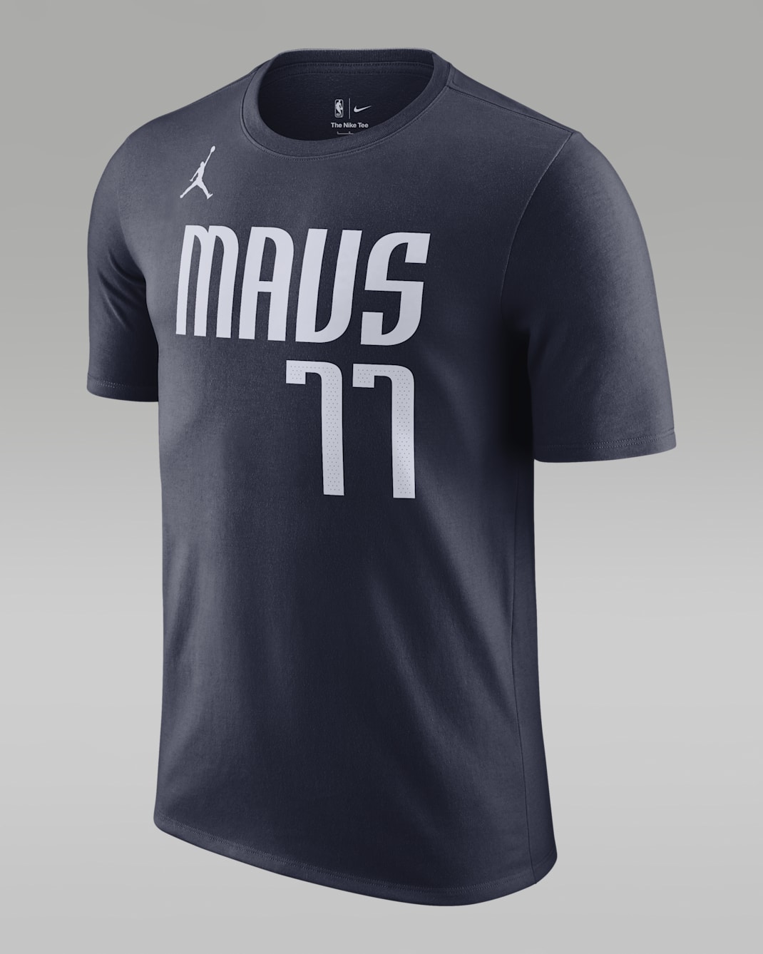 Dallas Mavericks Statement Edition Men's Jordan NBA T-Shirt - College Navy