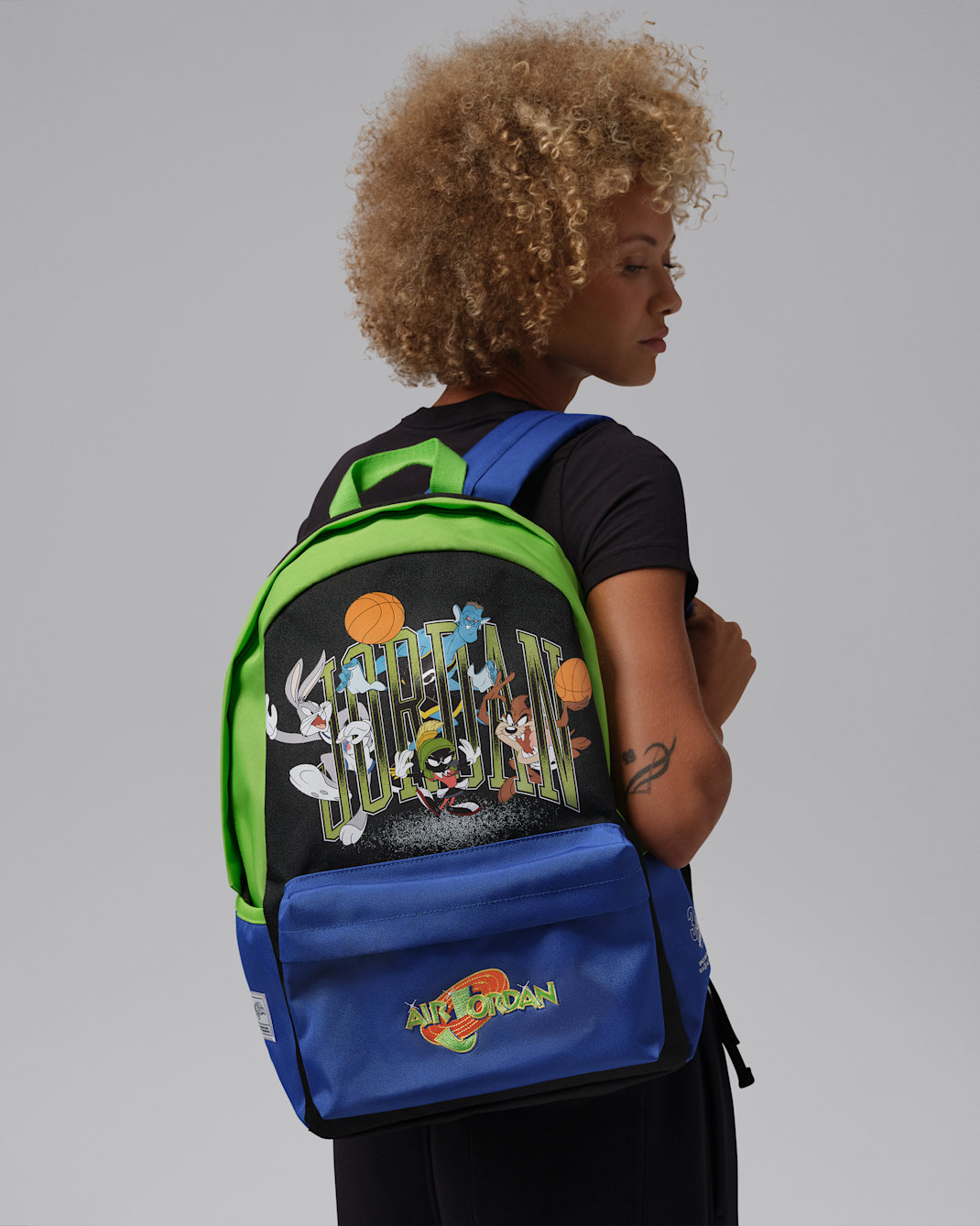 Zaino Jordan Space Jam (20,6 l) - Nero