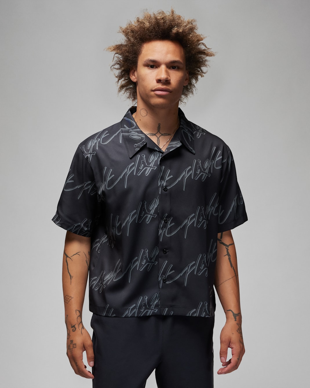 Jordan Essentials Men's Top - Black/Dark Smoke Grey/Sail