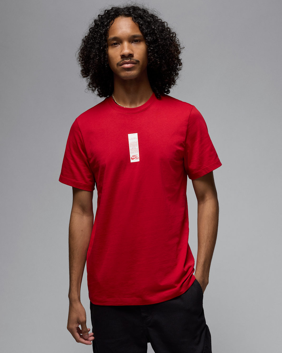 ジョーダン ブランド AJ1 メンズ Tシャツ - バーシティレッド/ホワイト