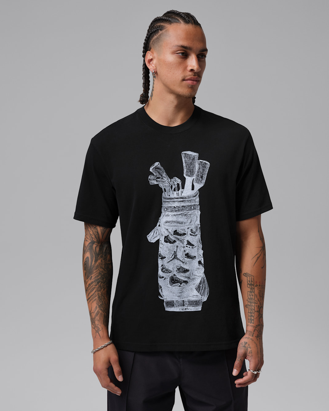 Jordan Men's Dri-FIT T-Shirt - Black/White