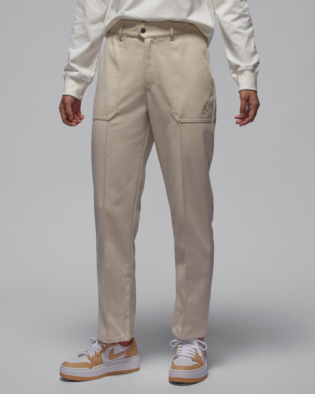 ジョーダン ウィメンズ ウーブン パンツ - レジェンドライトブラウン