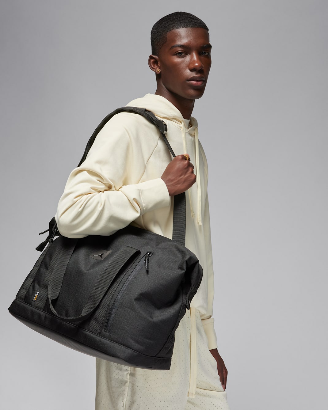 Jordan Flight Duffle Bossa d'esport (40 l) - Negre