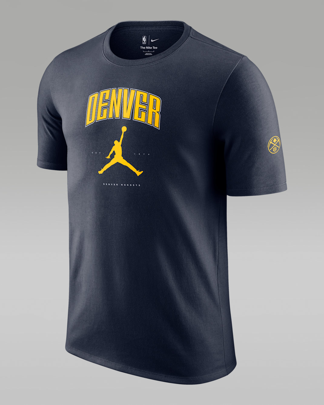 Denver Nuggets Essential Men's Jordan NBA T-Shirt - College Navy
