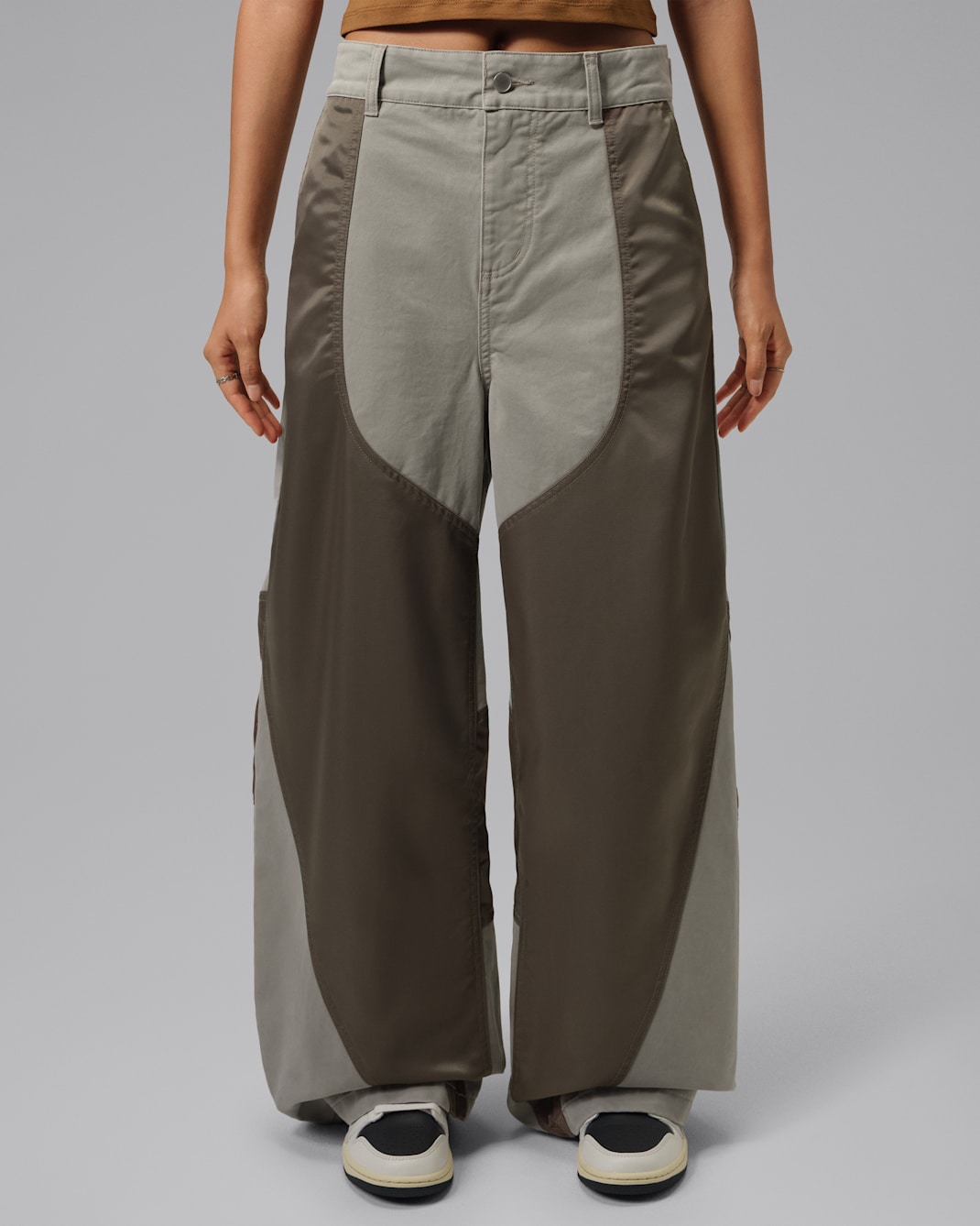Jordan Flight Women's '91 Baggy Trousers - Enigma Stone/Olive Grey/Enigma Stone