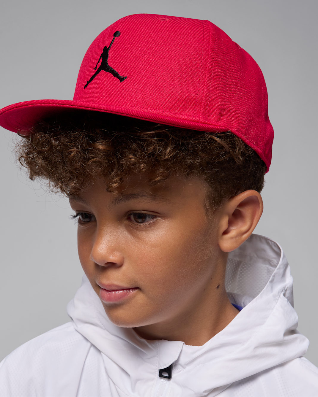 Jordan Jumpman Big Kids' Snapback Hat - Gym Red