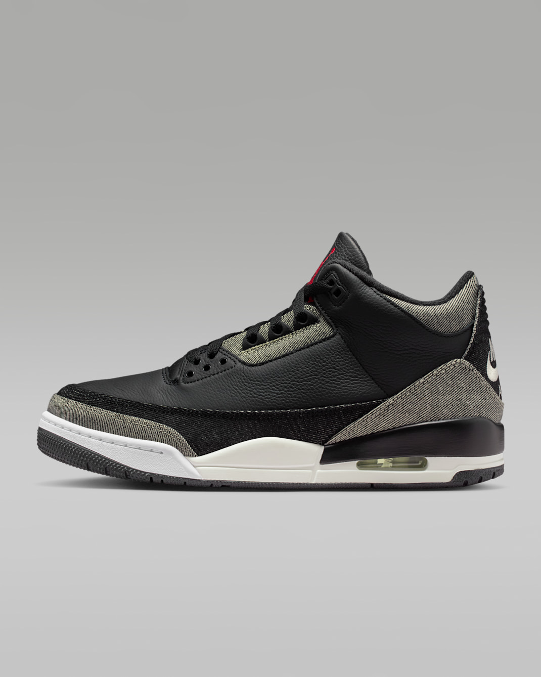 Air Jordan 3 x Levi's® "Black and White" Sabatilles - Home - Denim/Gym Red/Negre