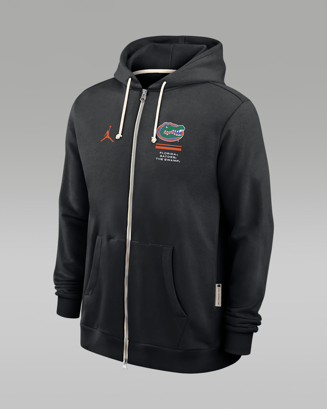 Florida Sideline Standard Issue Men's Jordan Brand Dri-FIT College Full-Zip Hoodie - Black
