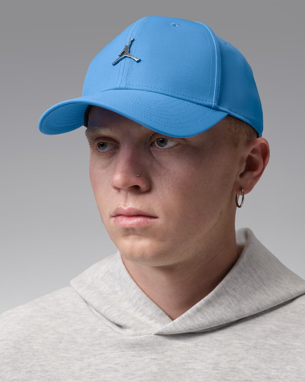 Gorra con estructura con Jumpman metálico Jordan Rise - Azul universitario