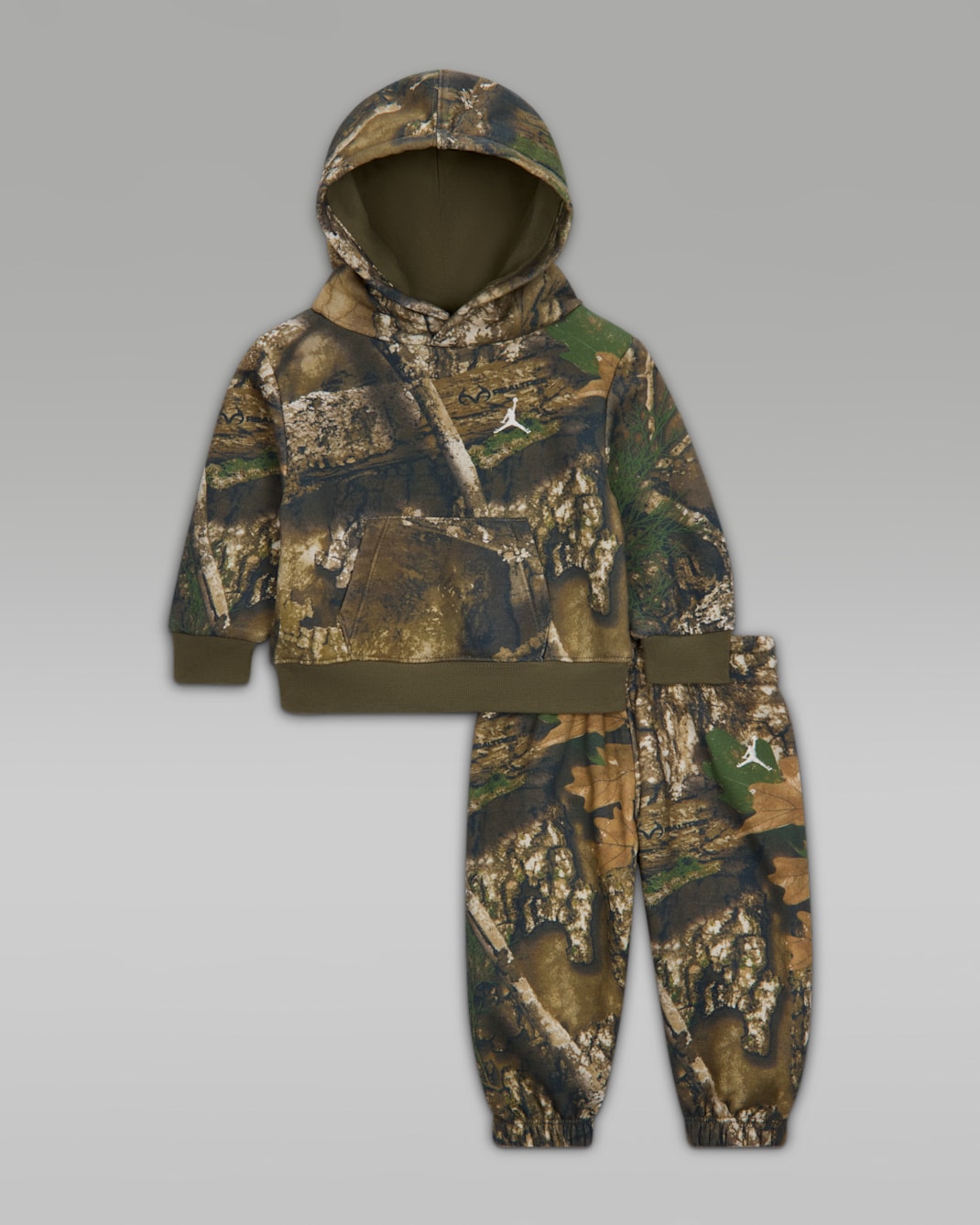 Jordan MVP Baby (3-6M) Realtree 2-Piece Hoodie Set - Medium Olive