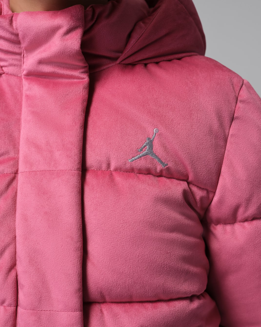 Jordan Big Kids' Velvet Puffer Jacket