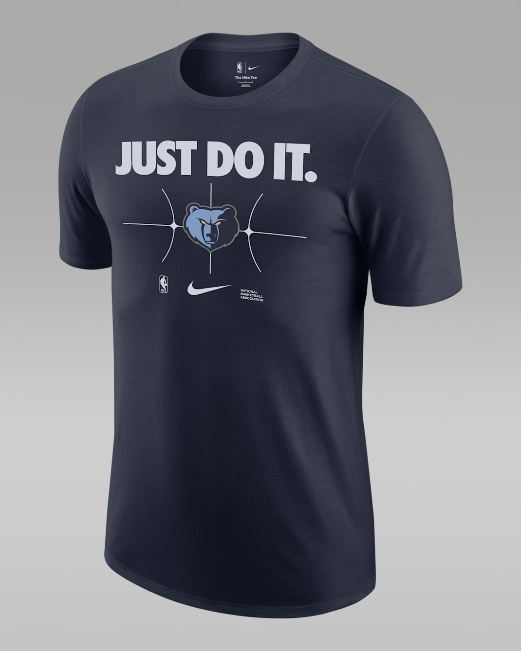 Playera Nike de la NBA para hombre Memphis Grizzlies Essential - Azul marino universitario