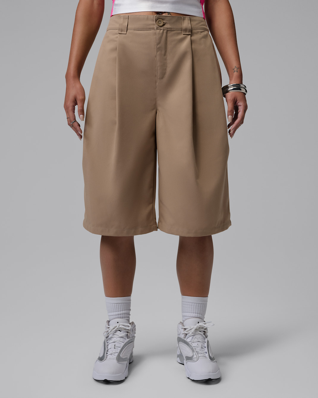 Jordan Flight Women's Big Chino Shorts - Khaki