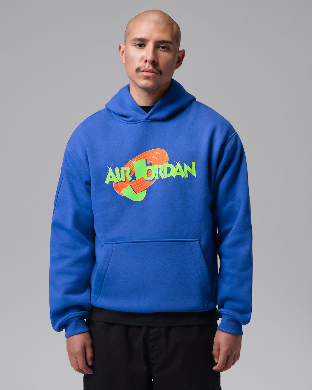 Jordan Brooklyn Space Jam Men's Fleece Pullover Hoodie - Varsity Royal