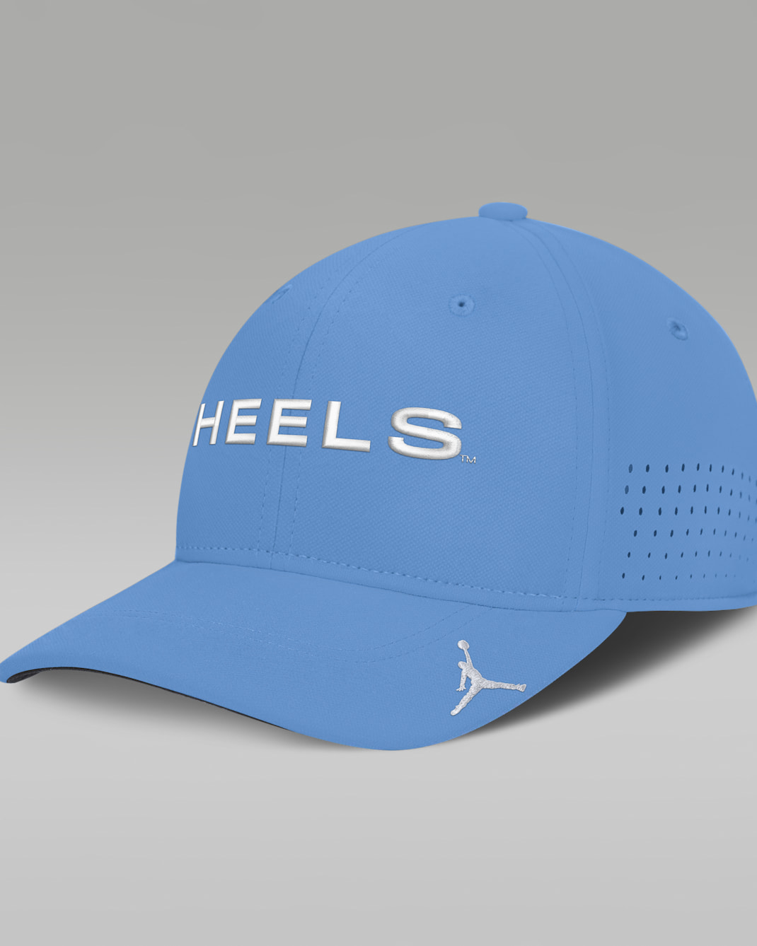 Gorra universitaria marca Jordan Dri-FIT para hombre North Carolina Sideline Club Gameday - Azul valor