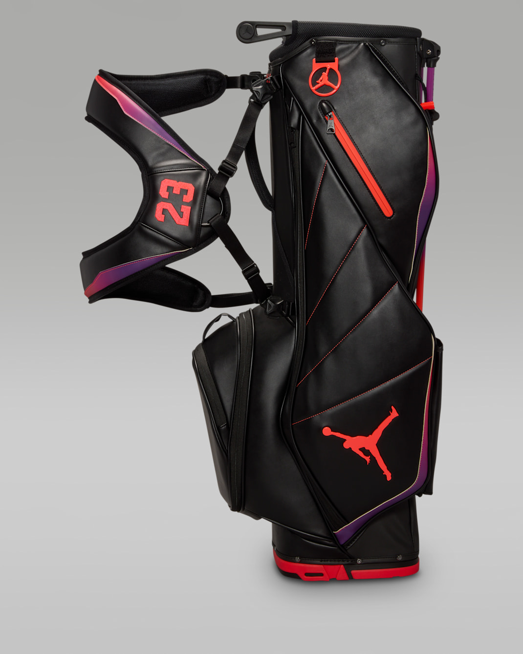 Jordan Fade Away Luxe 6-Way Golf Bag - Black