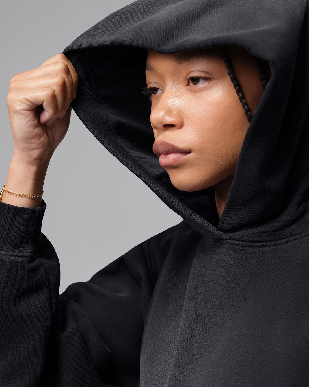Jordan Flight Fleece Women's Mid Layer Cropped Hoodie