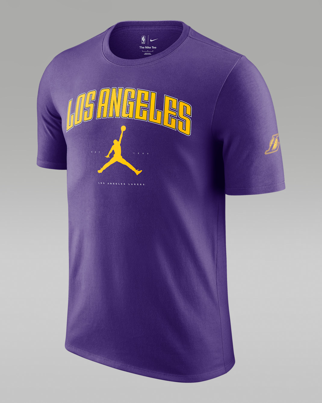 ロサンゼルス レイカーズ エッセンシャル メンズ ジョーダン NBA Tシャツ - フィールドパープル