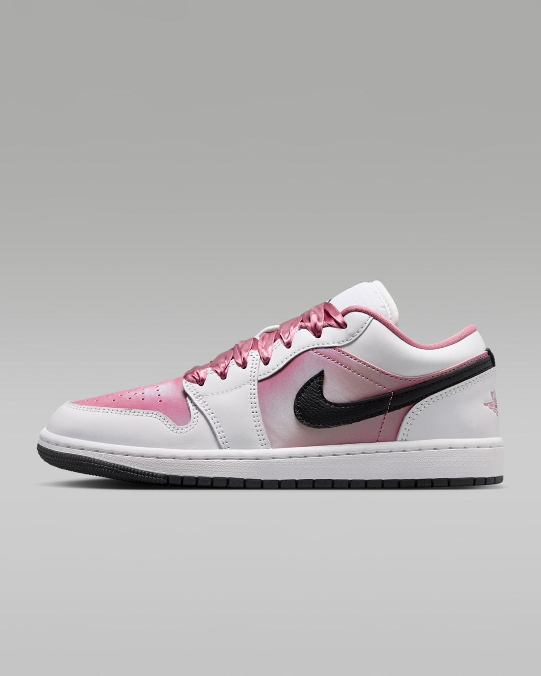 Sapatilhas Air Jordan 1 Low SE para mulher - Branco/Preto/Desert Berry
