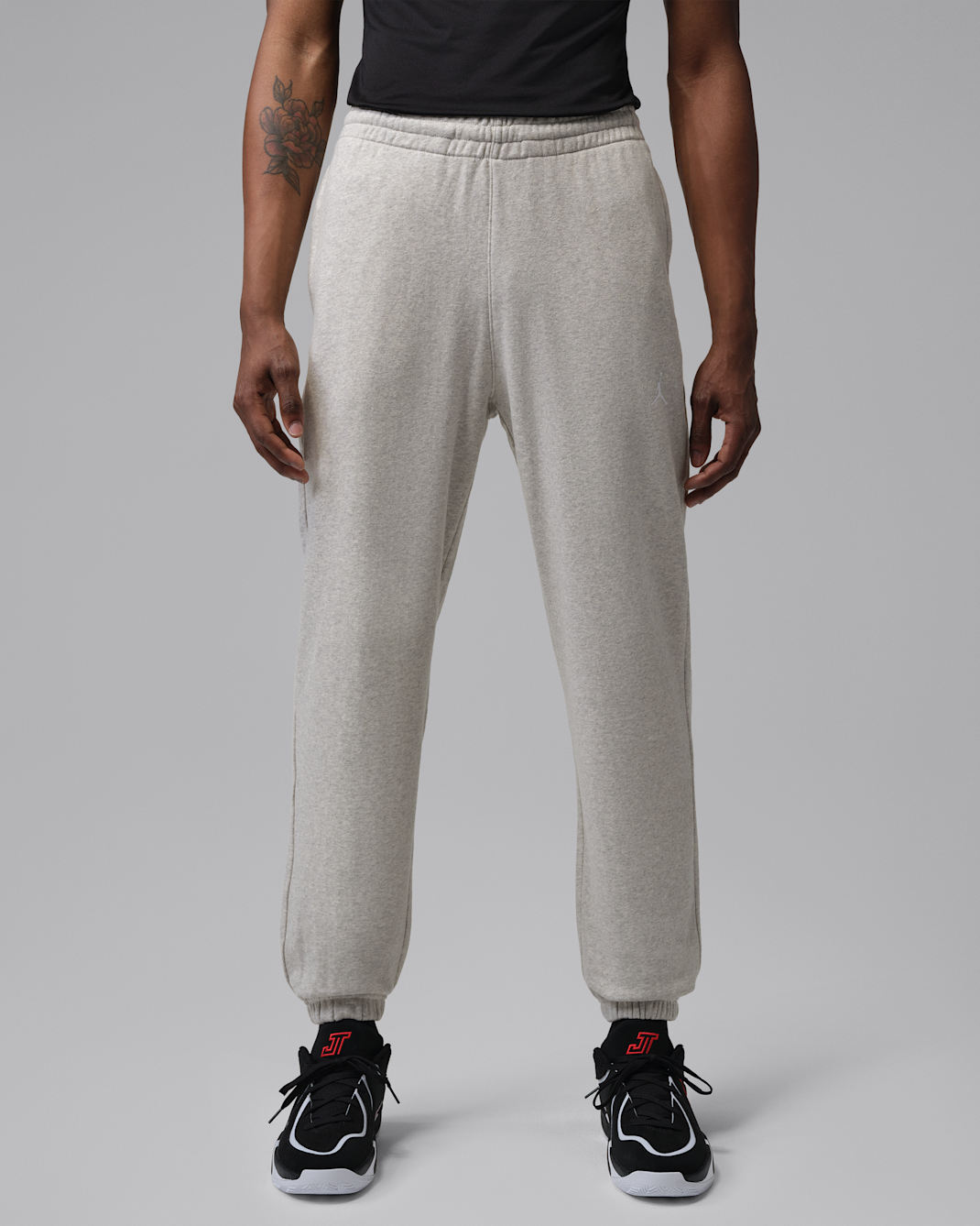 Jordan Sport Crossover Men's Dri-FIT Fleece Trousers - Grey Heather