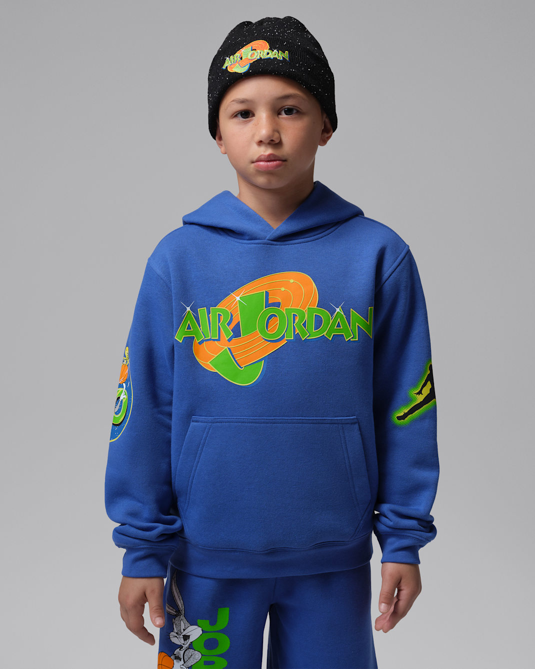 Jordan Space Jam 30 kinderhoodie - Varsity Royal