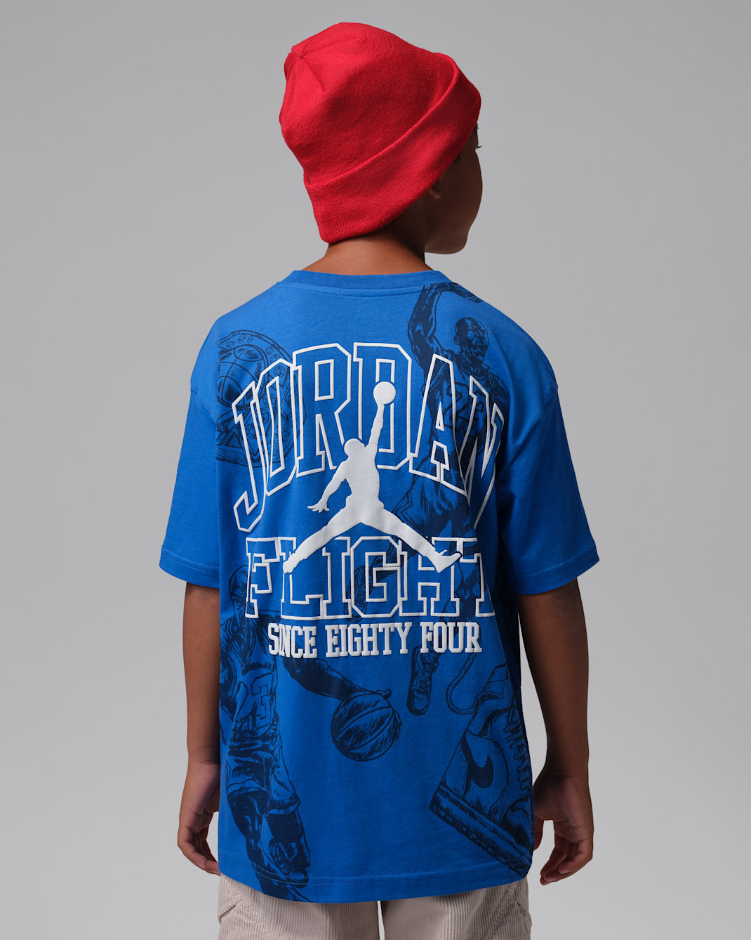 Jordan Big Kids' Fireside Graphic T-Shirt