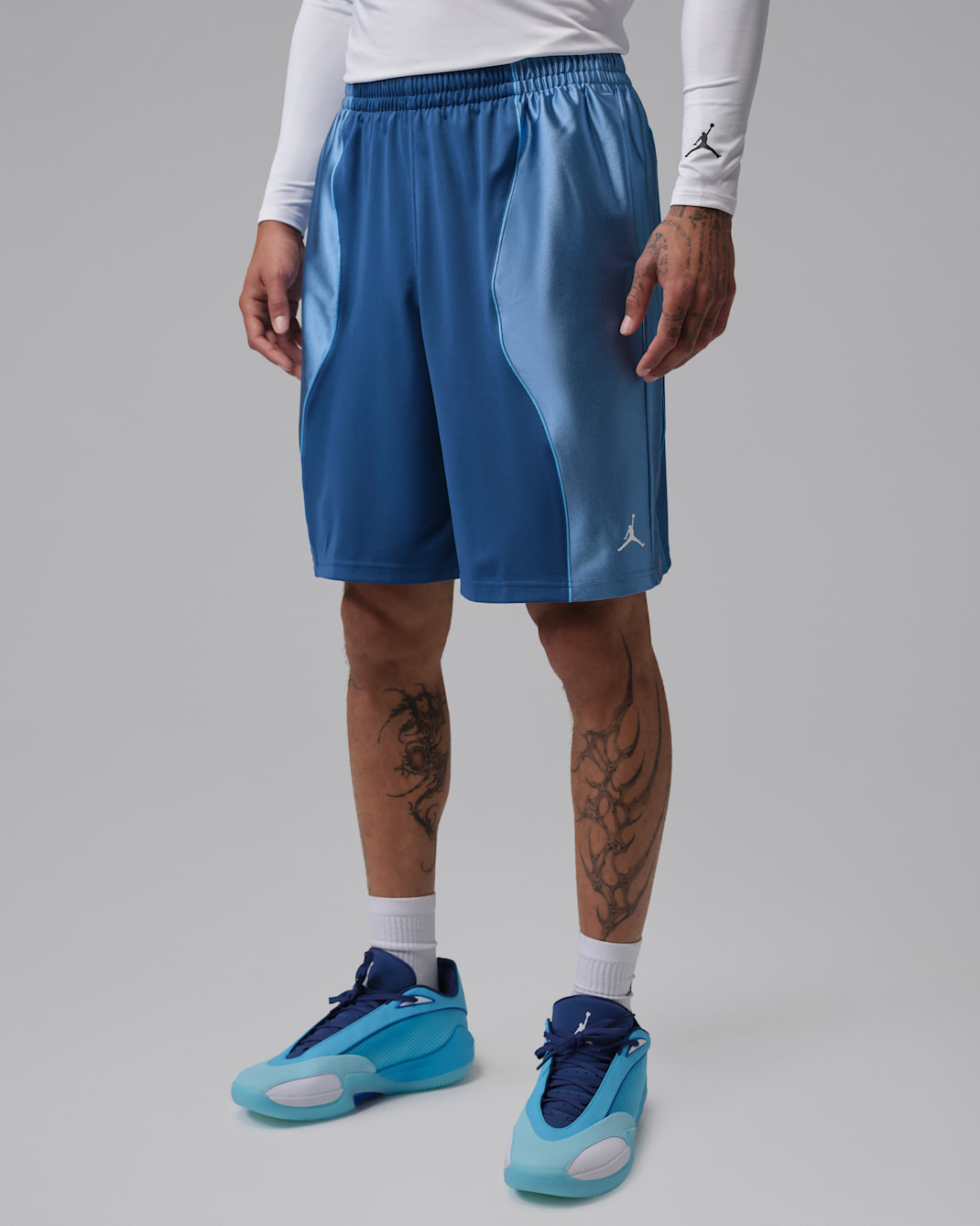 Jordan Sport Men's Dri-FIT Y2K Shorts - True Blue/Baltic Blue/Blue Beyond