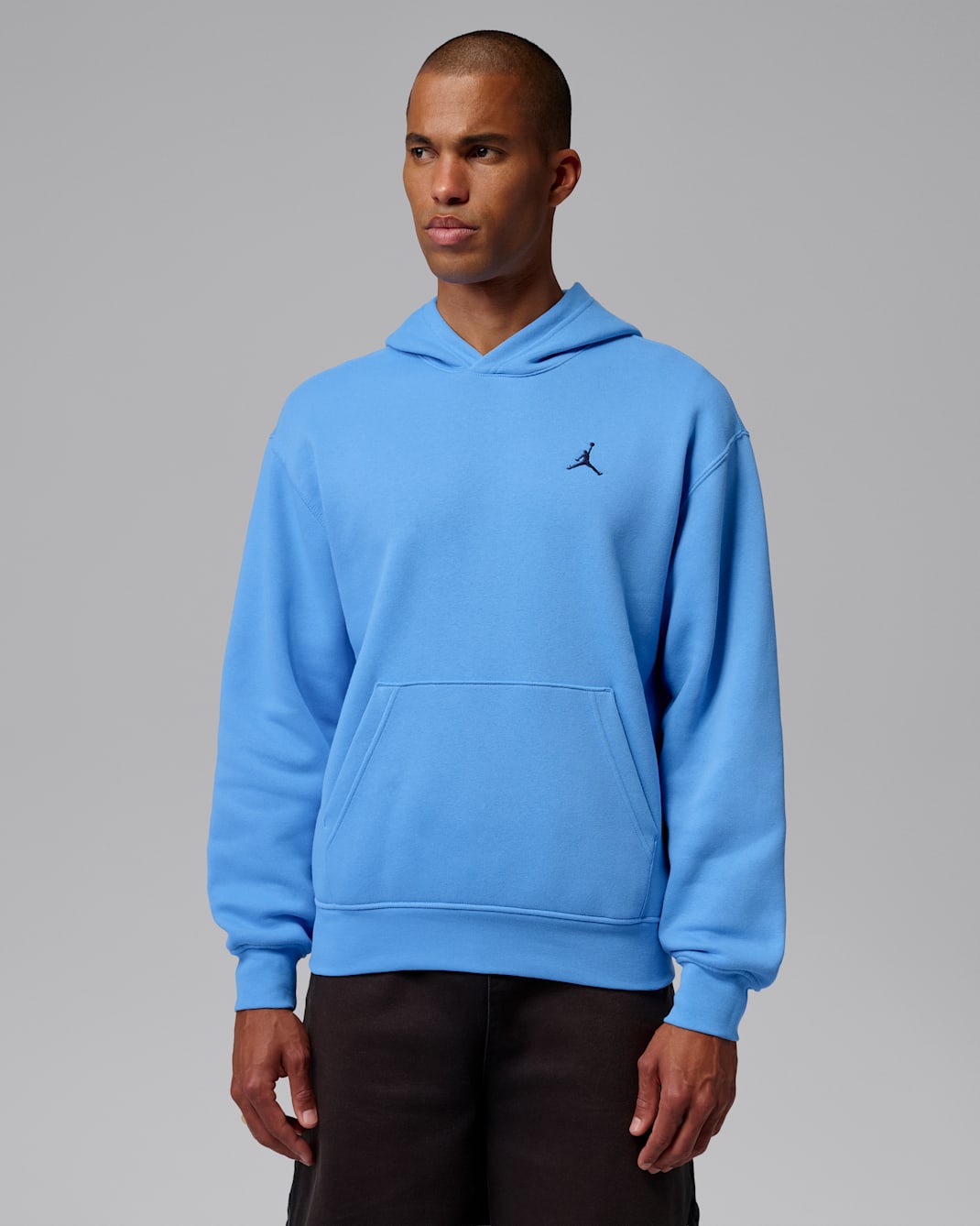Jordan Brooklyn Fleece Men's Pullover Hoodie - University Blue/Midnight Navy