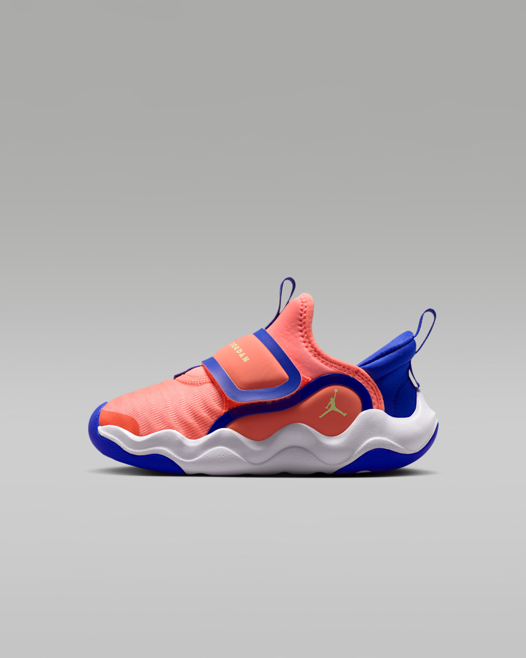 Jordan 23/7.2 EasyOn Little Kids' Shoes - Bright Mango/Game Royal/White/Barely Volt